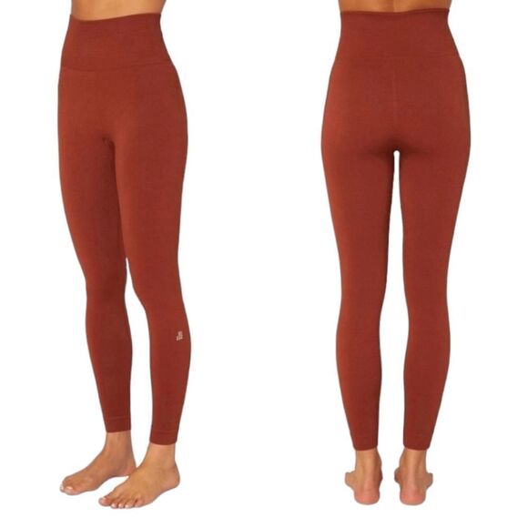 WeWoreWhat Active Seamless Circular Knit Leggings in Cinnamon Stick NWT Sz S - Picture 7 of 12